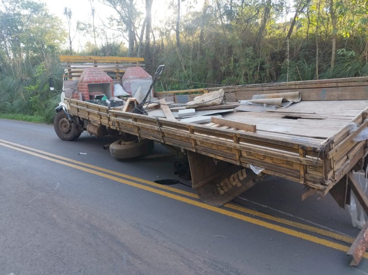 Sinistro de trânsito com vítima grave na SC 480