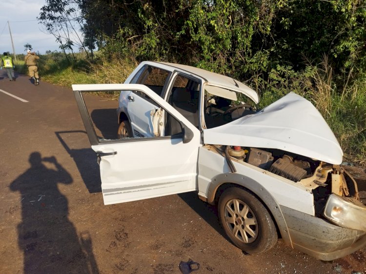 Sinistro de trânsito com vítima grave na SC 480