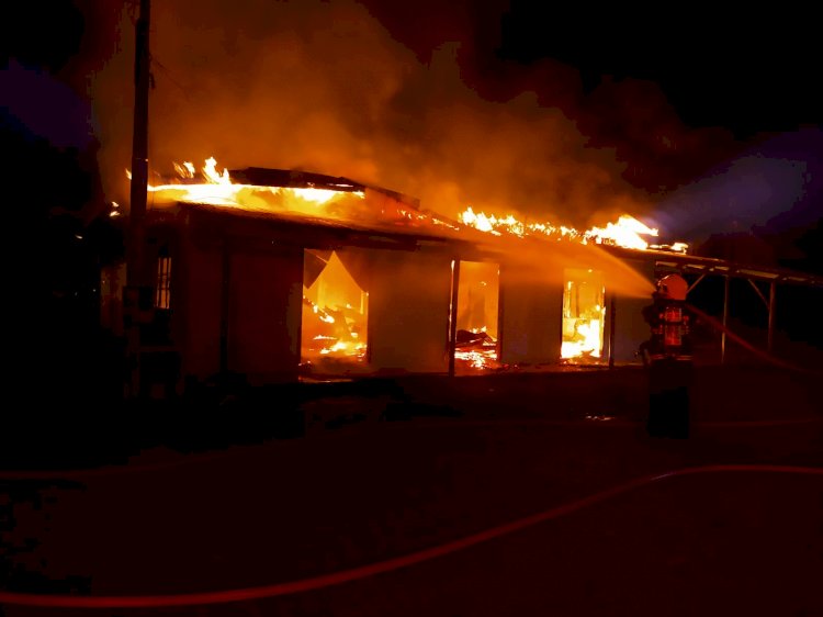 Incêndio contido por Corpo de Bombeiros em Mondaí