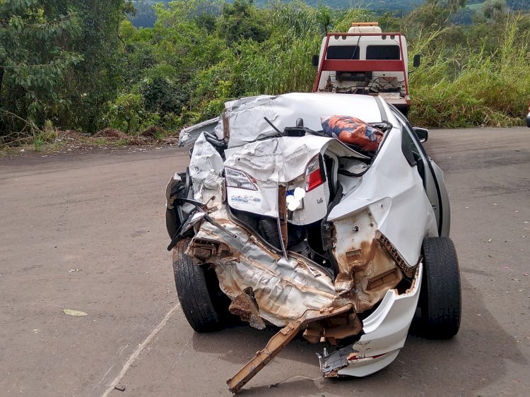 Polícia Rodoviária atende mais um acidente na região