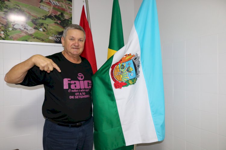 Prefeito Adélio destaca investimentos e ações para promover uma grande Feira FAIC