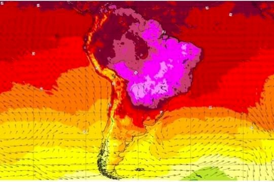 Brasil terá onda de calor excepcional com 40ºC a 45ºC e risco à vida