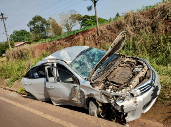 ​Polícia Militar Rodoviária registra dois acidentes na SC-283