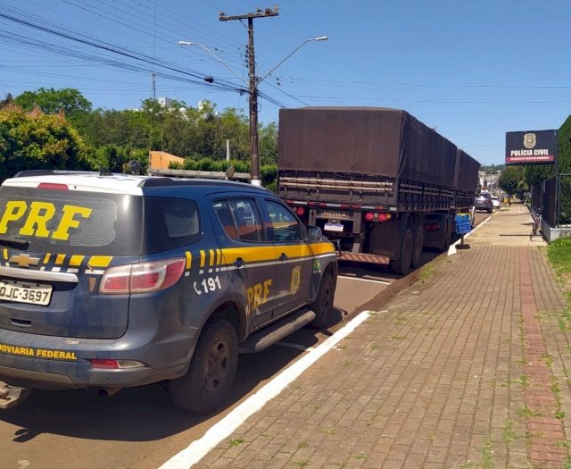 Semirreboque com apropriação indébita é recuperado na BR-282