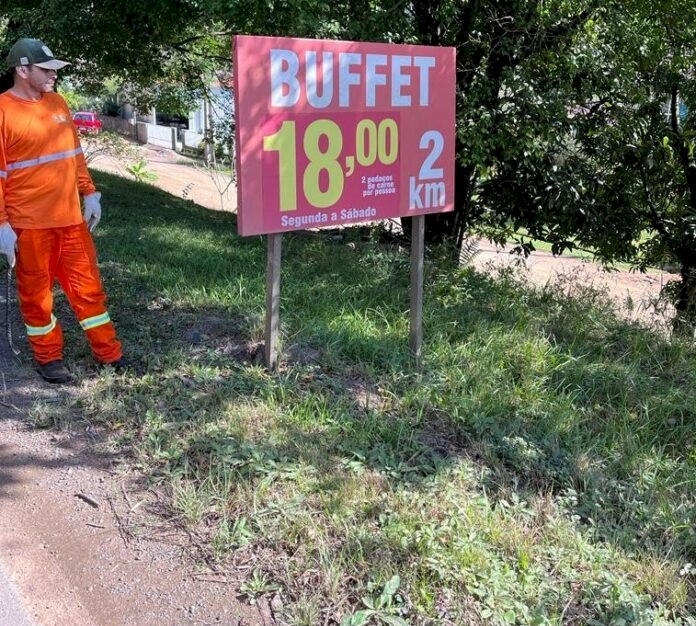 Dnit vai remover publicidade irregular em rodovias federais no Oeste