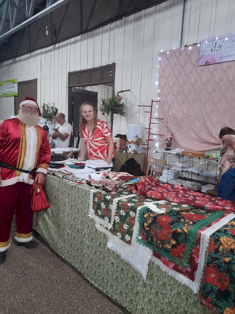 1º Weihnachtsmarkt em Linha Presidente Becker realizado com sucesso