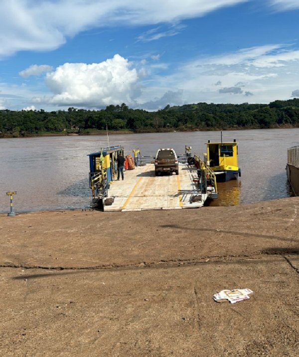 Navegação Porto Feliz implanta novo horário para travessia no Rio Uruguai