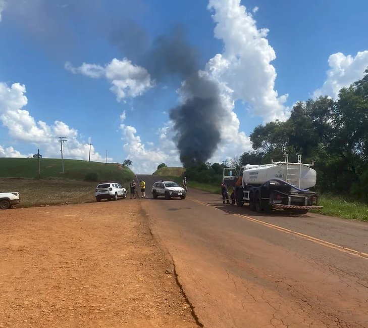 Incêndio na empresa Mais Frango em Miraguaí não deixou vítimas