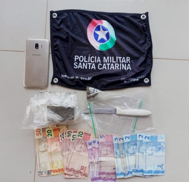 Polícia Militar apreende adolescente de 17 anos por tráfico de drogas em SMOeste