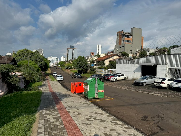 Homem é encontrado morto dentro de lixeira em Chapecó