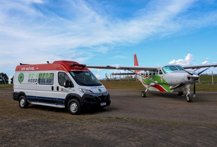 Estado amplia serviço aeromédico e todo catarinense está a apenas 20 minutos de um atendimento por aeronave