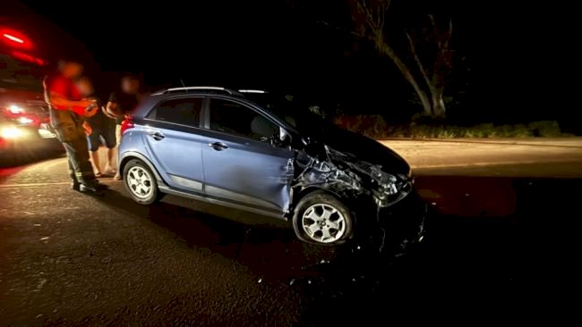 Três pessoas ficam feridas em colisão na BR-282 em São Miguel do Oeste