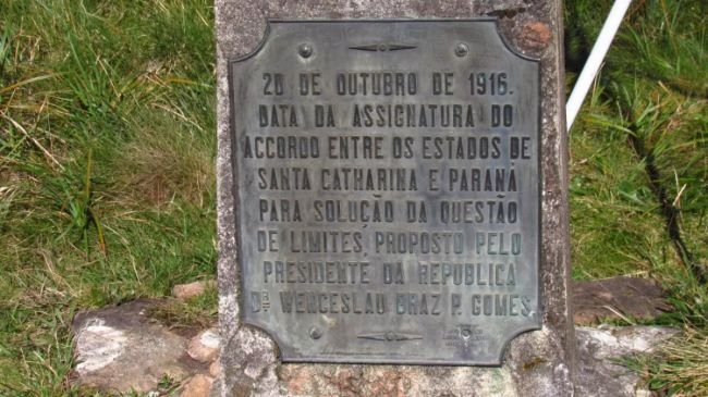 Descoberta histórica muda divisa de Santa Catarina e Paraná