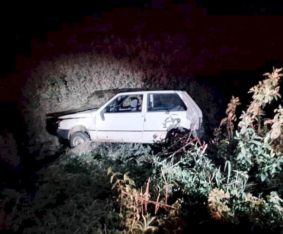 Polícia Militar Rodoviária de Iporã do Oeste registra saída de pista