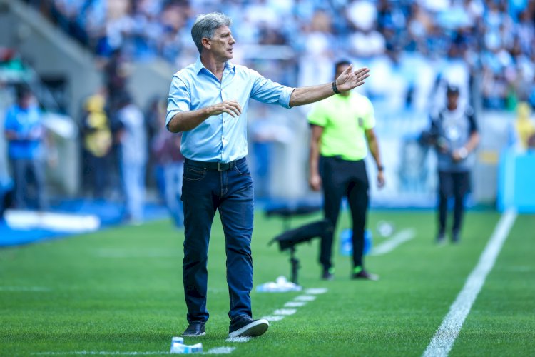 Grêmio comunica a saída do técnico Renato Portaluppi