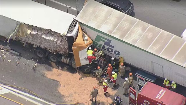 Motorista de carreta de Descanso morre em grave acidente no Rio de Janeiro