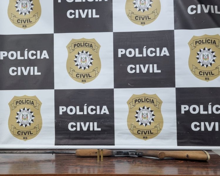 Homem é preso em flagrante por posse irregular de arma de fogo em Barra do Guarita