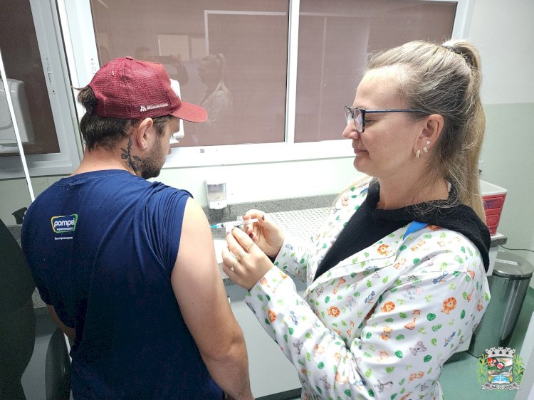 São João do Oeste amplia vacinação contra a gripe para toda a população