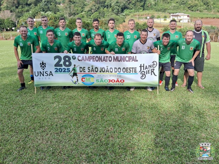 São José, Ipiranga e Colonial lideram categoria principal no municipal de campo em São João do Oeste