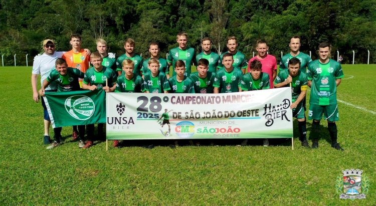 São José, Ipiranga e Colonial lideram categoria principal no municipal de campo em São João do Oeste